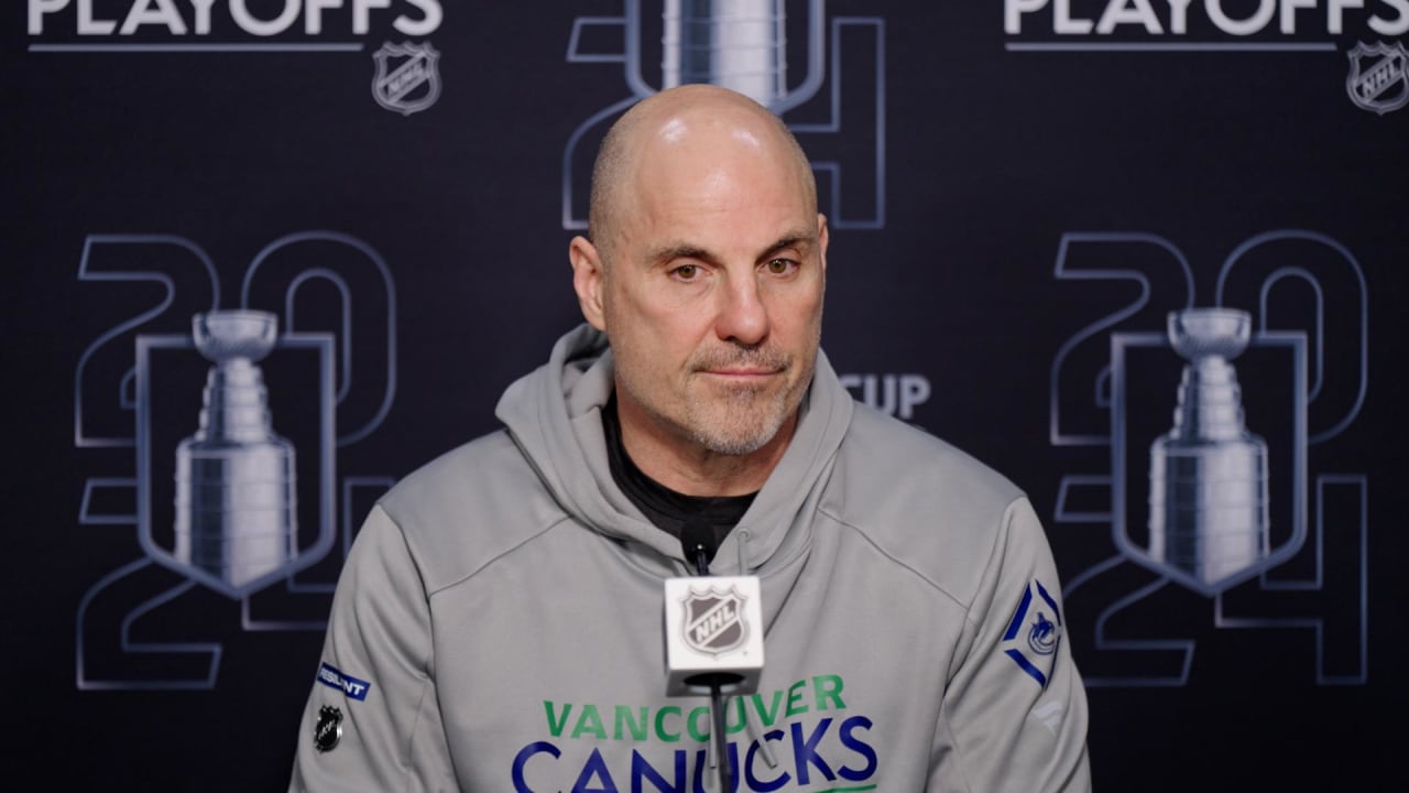 PLAYOFFS | Coach Rick Tocchet | Vancouver Canucks