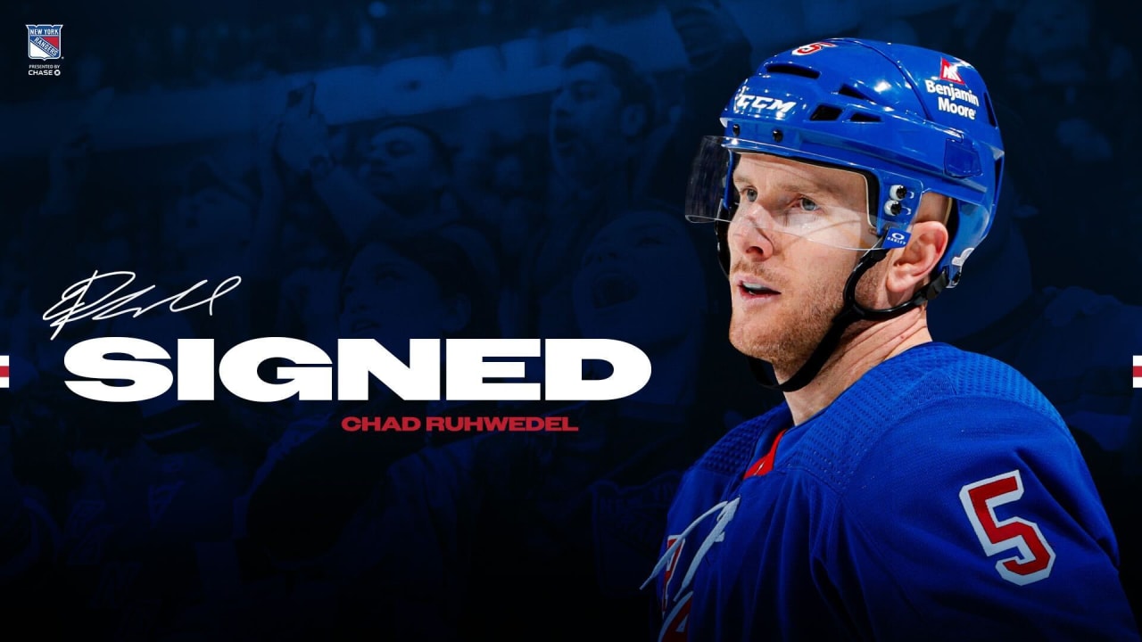 Rangers Agree to Terms with Chad Ruhwedel | New York Rangers