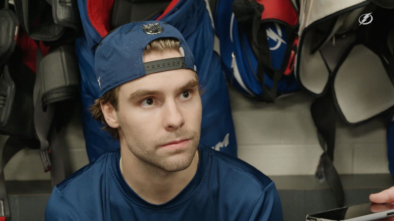 Brandon Hagel | Postgame 12.7.23 | Tampa Bay Lightning