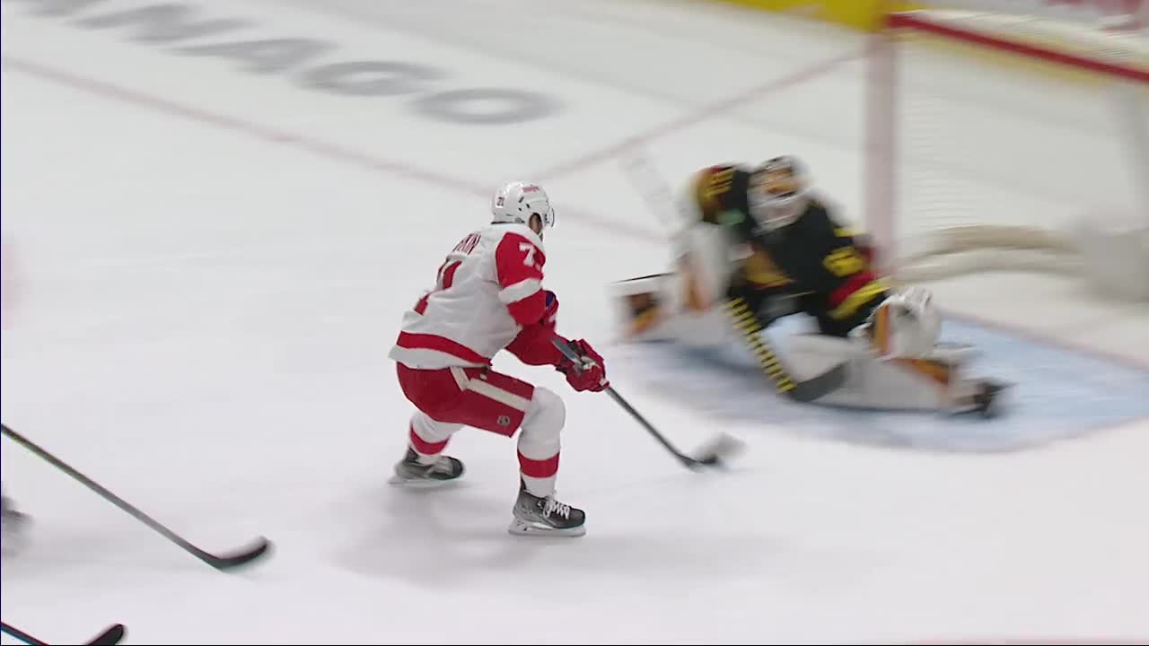 Larkin shows off speed and scores | Detroit Red Wings