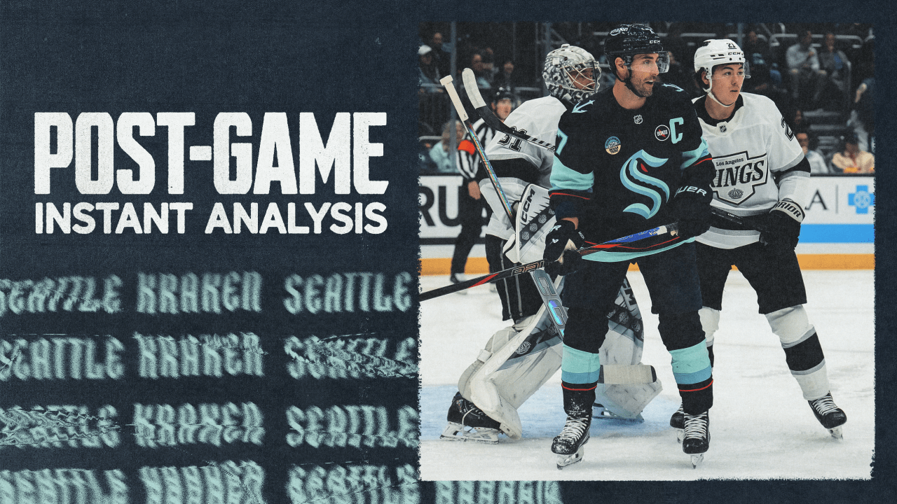 Postgame Instant Analysis: Seattle vs Los Angeles | Seattle Kraken