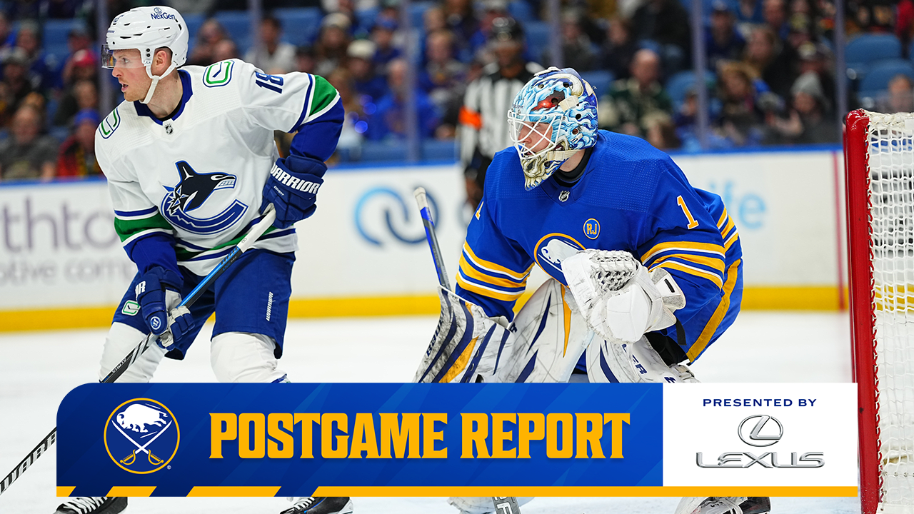 Sabres Unable To Solve Canucks Goaltender Demko In Shutout Loss ...