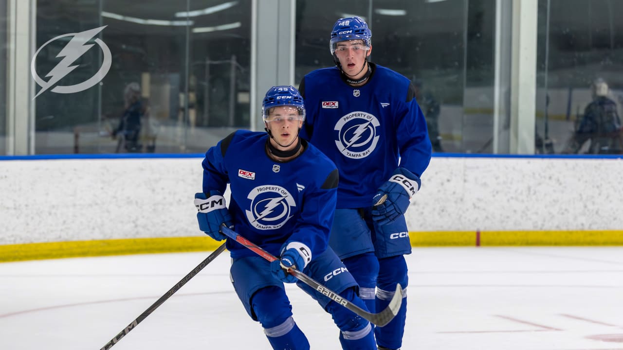 Dev Camp Notebook: BriseBois speaks, Czata takes ice and Connor is back | Tampa Bay Lightning
