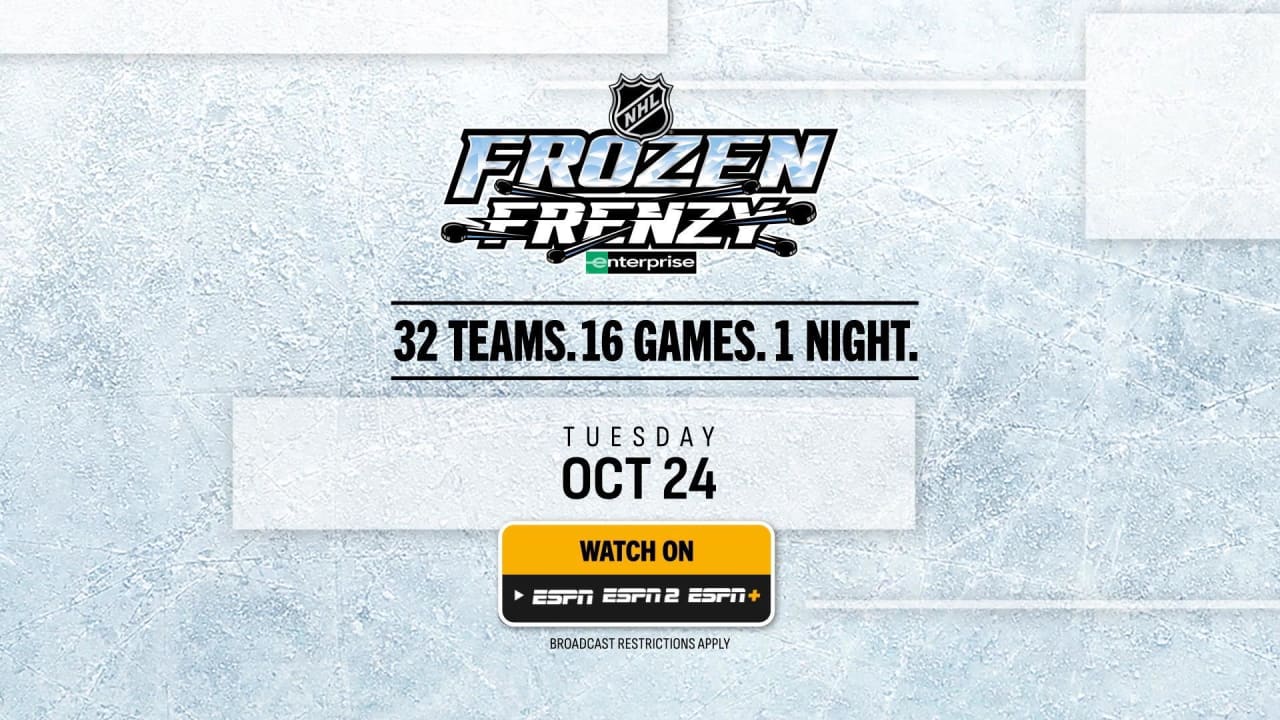 Tunein to Frozen Frenzy Oct. 24