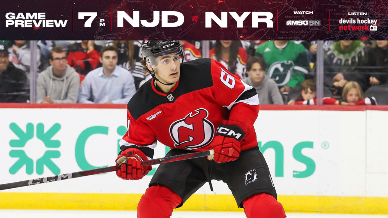 Devils Play Host to Rangers | PREVIEW | New Jersey Devils