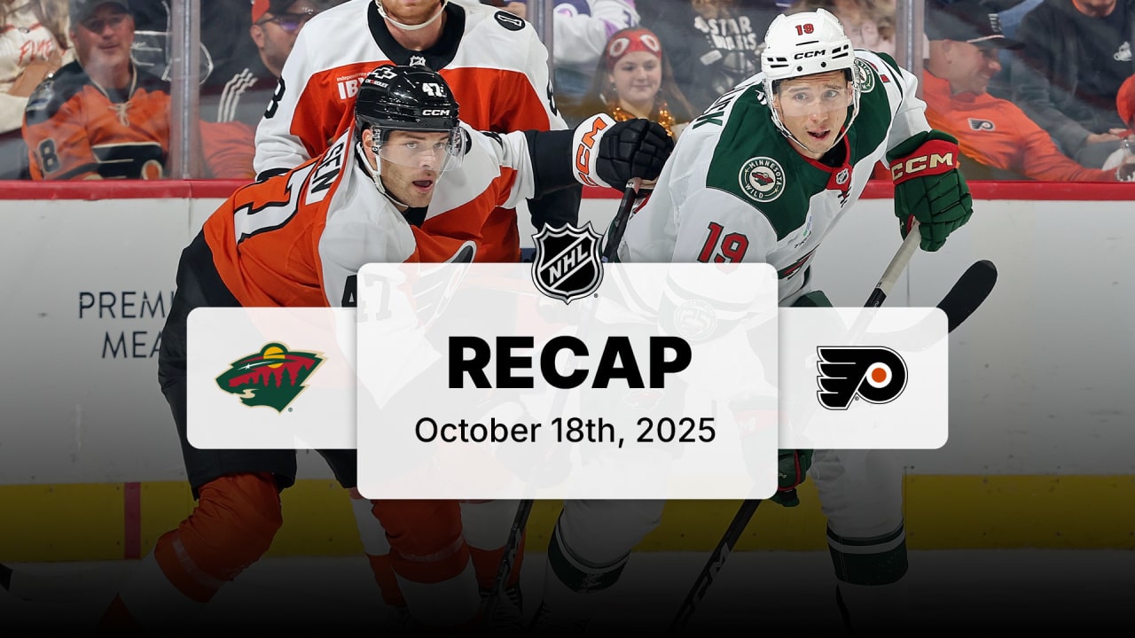 MIN at PHI | Recap | NHL.com