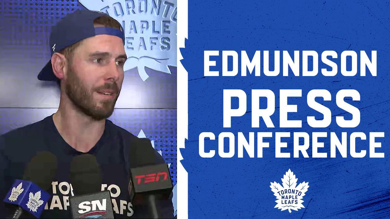 Joel Edmundson | Pre Game | Toronto Maple Leafs