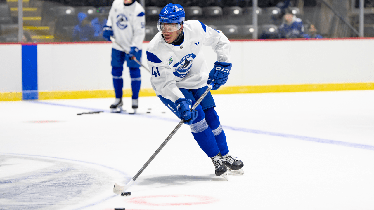 Building Blue: Connor Davis’ Draft Day to Canucks Development Camp