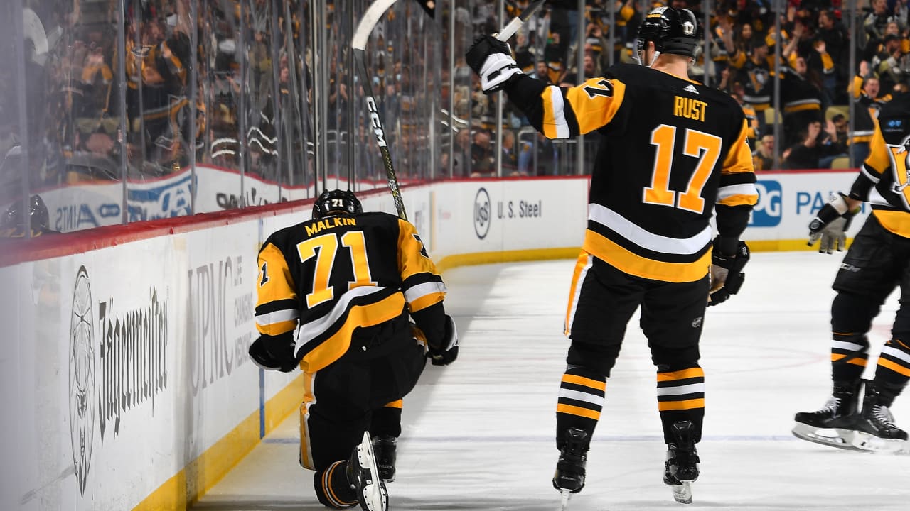 Bryan Rust is the NHL 3rd star of the month : r/penguins