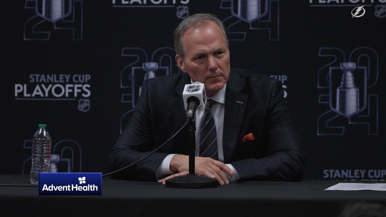 Jon Cooper Postgame R1G2 Tampa Bay Lightning