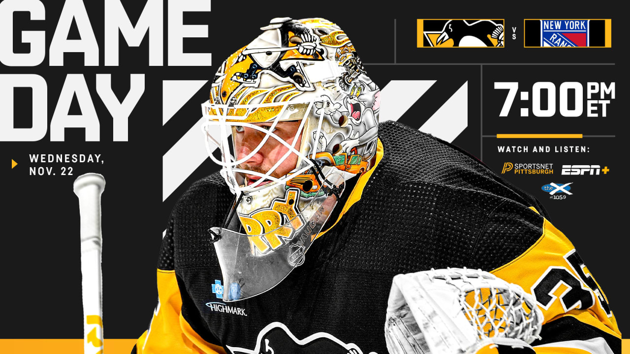 Game Preview: Penguins vs. Rangers (11.22.23) | Pittsburgh Penguins