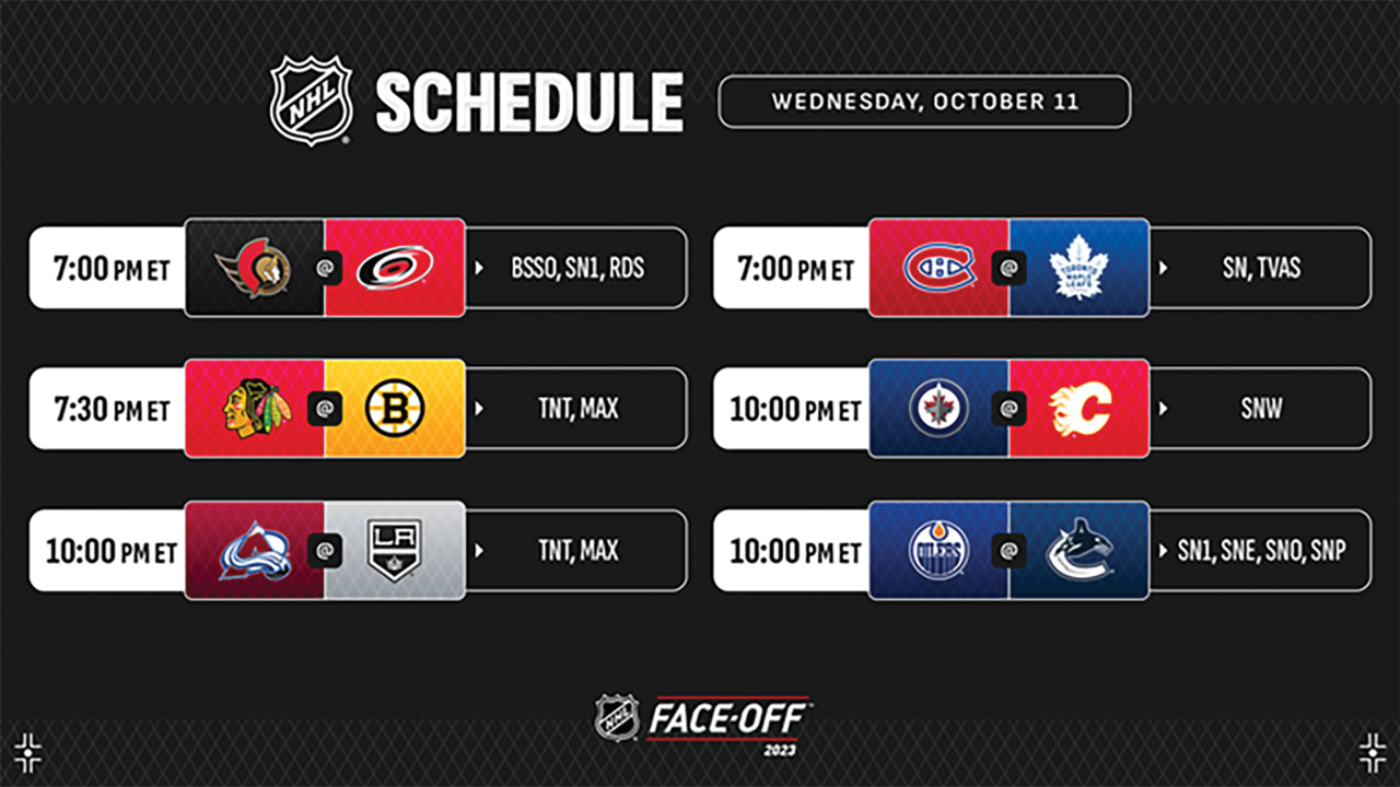 Sportsnet announces 2023-24 Toronto Maple Leafs broadcast schedule