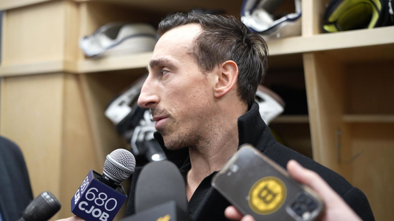 Locker Room Raw: Brad Marchand | Boston Bruins