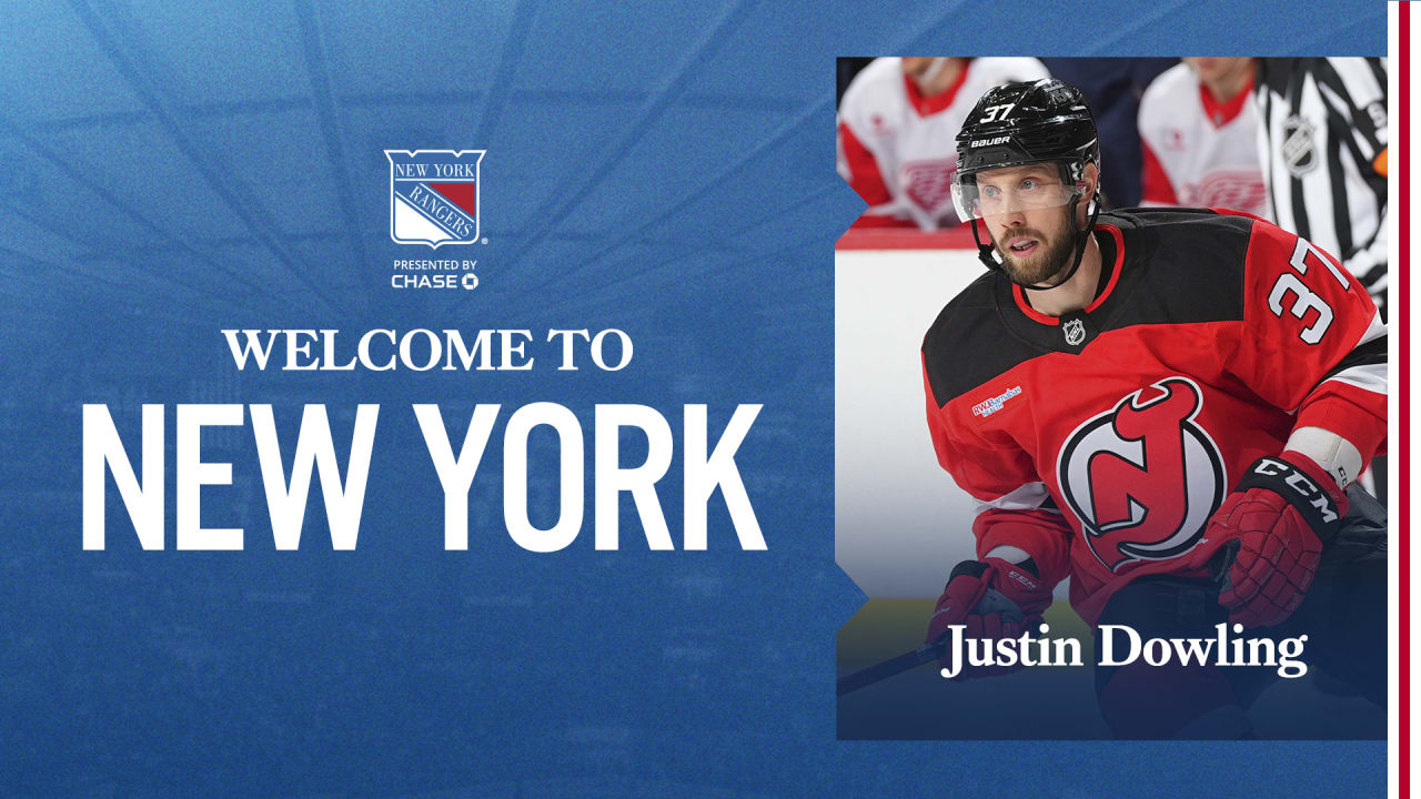 Rangers Agree to Terms with Justin Dowling | New York Rangers