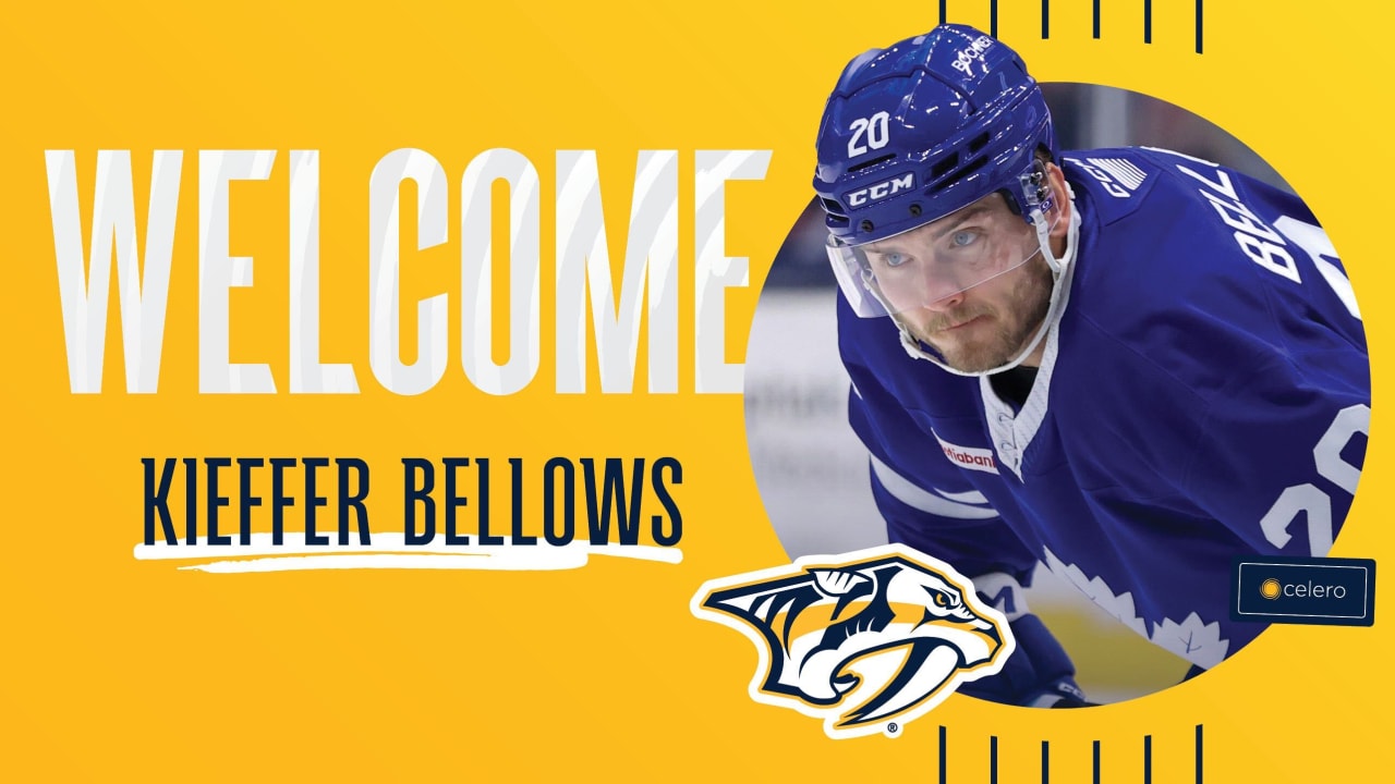 Predators Sign Kieffer Bellows to One-Year, Two-Way Contract ...