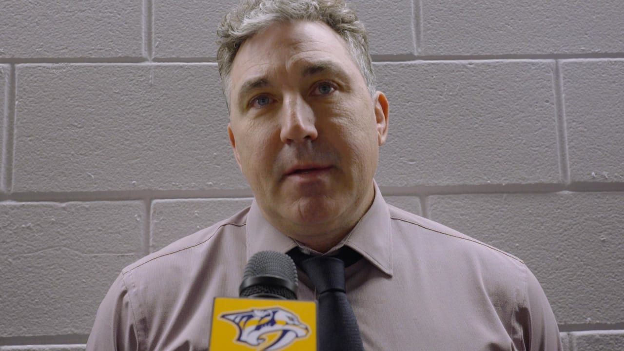 Postgame: NSH vs. DAL, Brunette | Nashville Predators