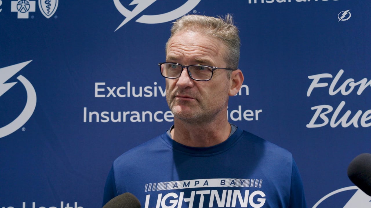 Rob Zettler Camp 9.23.23 Tampa Bay Lightning