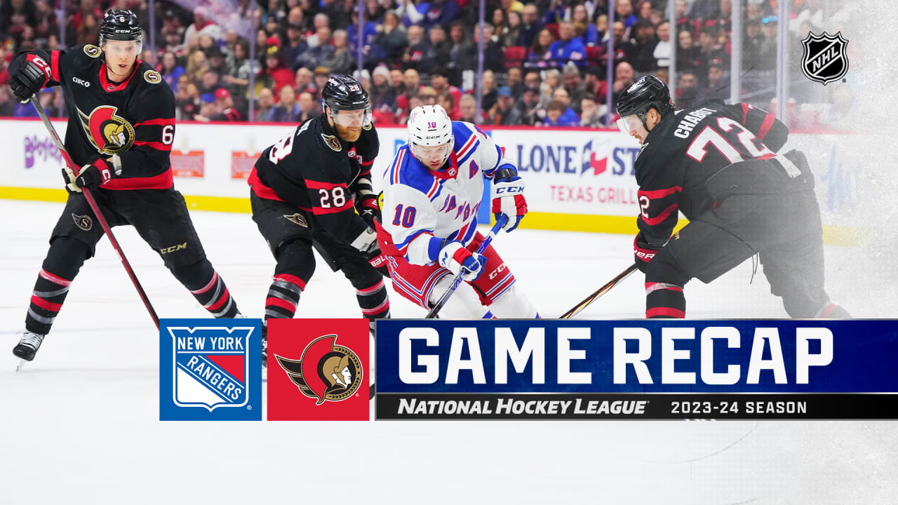 Rangers Score 5 Straight In 2nd, Rally Past Senators | NHL.com