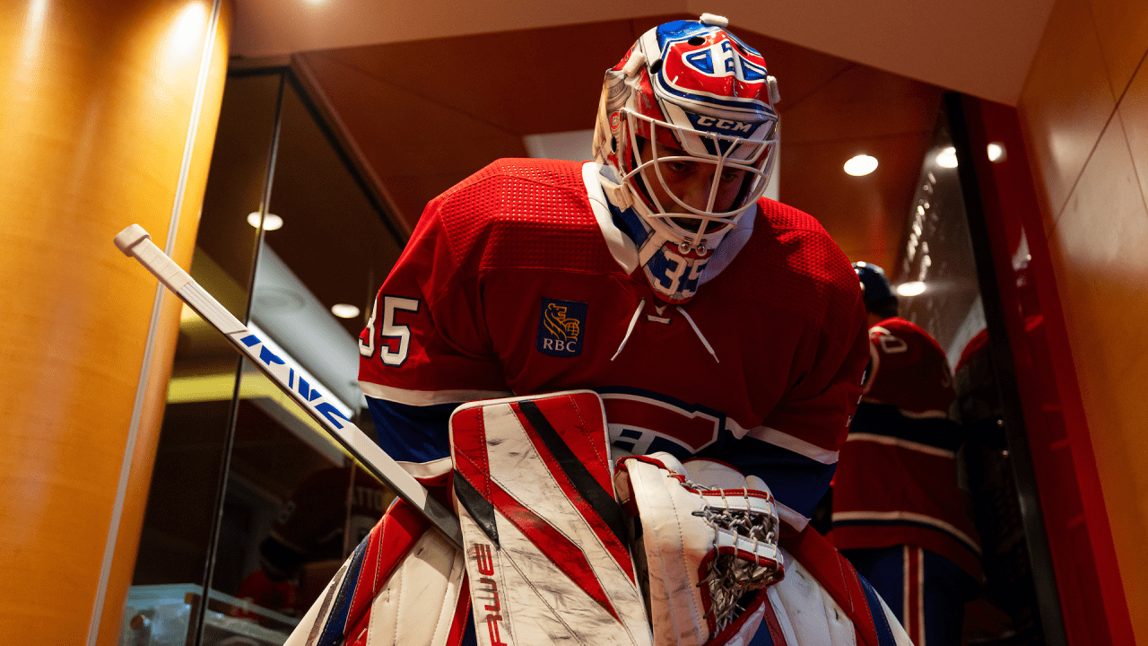 Montreal Canadiens sign goaltender Montembeault to three-year