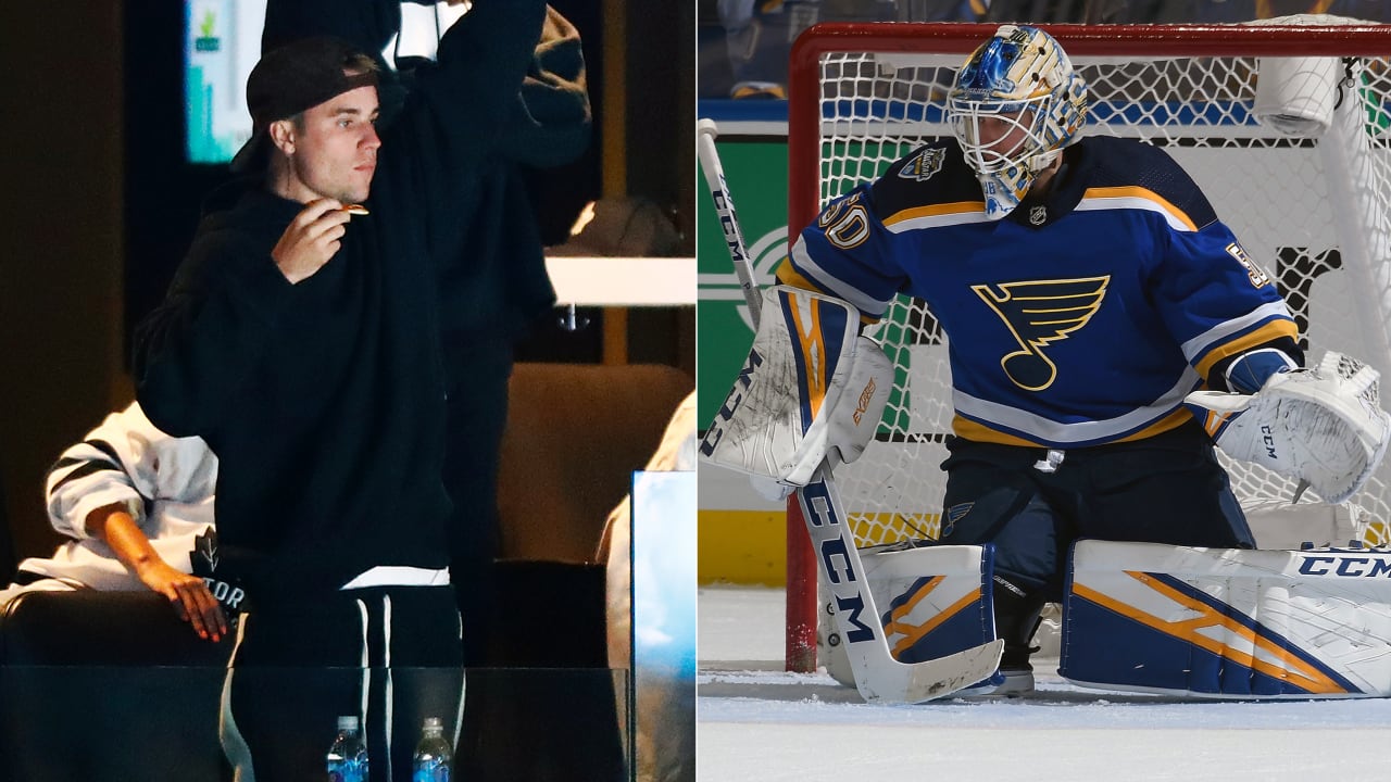 Bieber accepts Binnington's challenge for bestof10 shootout contest