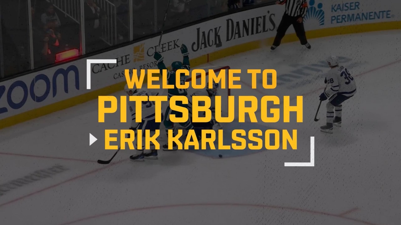 Erik Karlsson Joins the Penguins | Pittsburgh Penguins