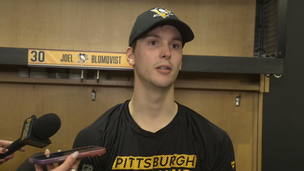 Post Game Blomqvist (10.16.24) Pittsburgh Penguins