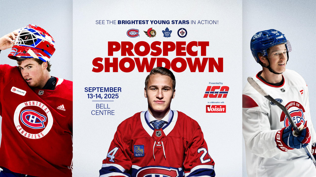 Canadiens to host expanded “Prospect Showdown” September 13-14 | Montréal Canadiens