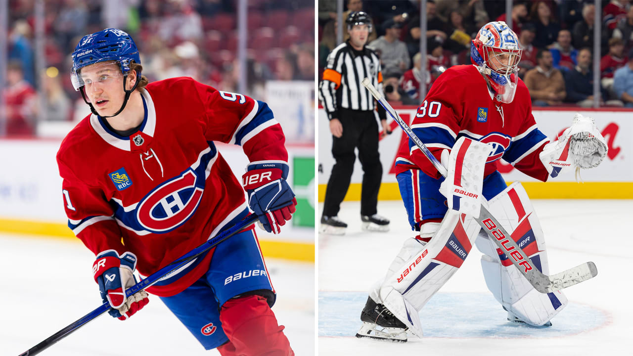Oliver Kapanen and Cayden Primeau loaned to Laval Rocket | Montréal Canadiens