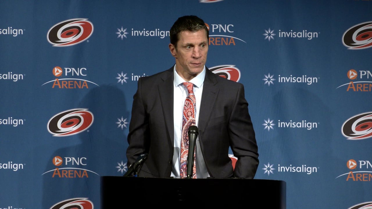 Postgame Quotes: Rod Brind&rsquo;Amour | Carolina Hurricanes