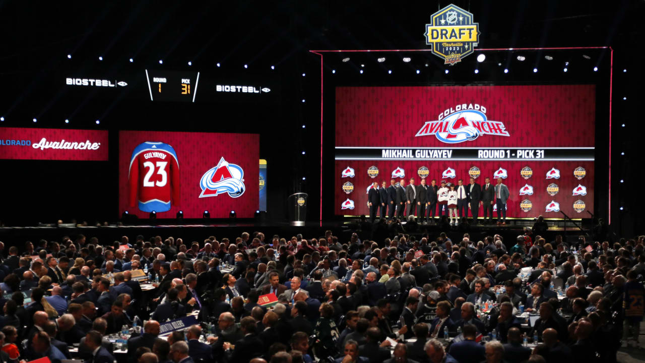 Colorado Avalanche chose Ritchie and Gulyayev in 1st round of 2023 NHL Draft  - The Hockey News Colorado Avalanche News, Analysis and More