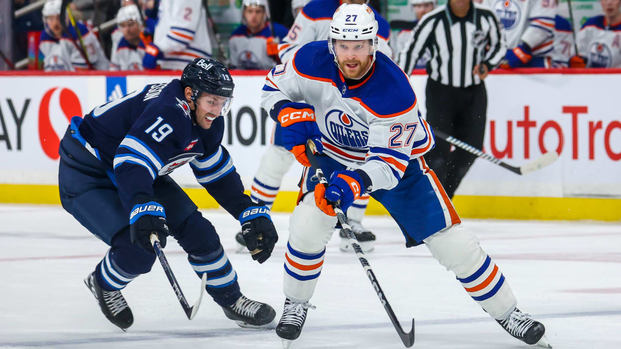 PROJECTED LINEUP: Oilers at Jets | Edmonton Oilers