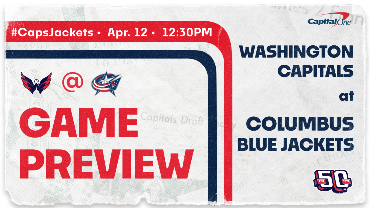 Caps Start Weekend Set vs. Jackets | Washington Capitals