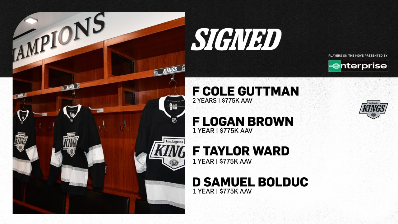 LA Kings Sign Four Players to NHL Contracts | Los Angeles Kings