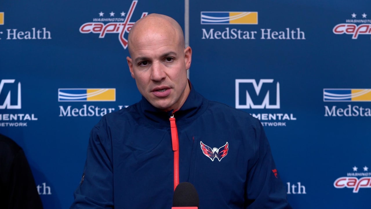 Spencer Carbery February 19 Washington Capitals