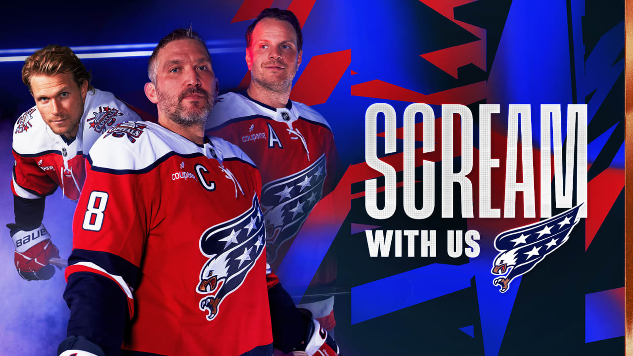 Capitals Screaming Eagle Third Jersey to Debut Oct. 17 versus Minnesota at Capital One Arena  | Washington Capitals