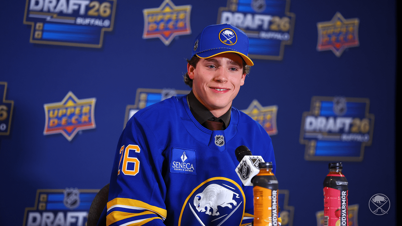 Always a step ahead, Sabres’ Morozov has impressed at every stop