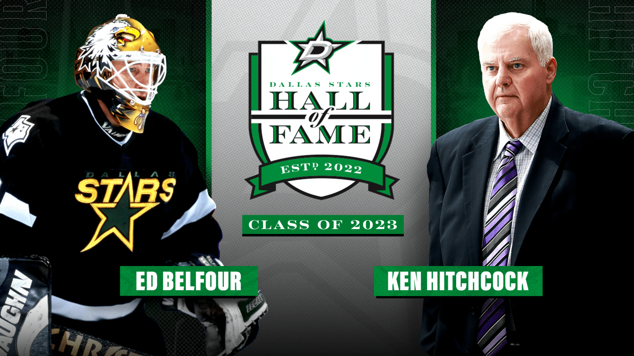 Dallas Stars honor two key members of the 1999 Stanley Cup team tonight