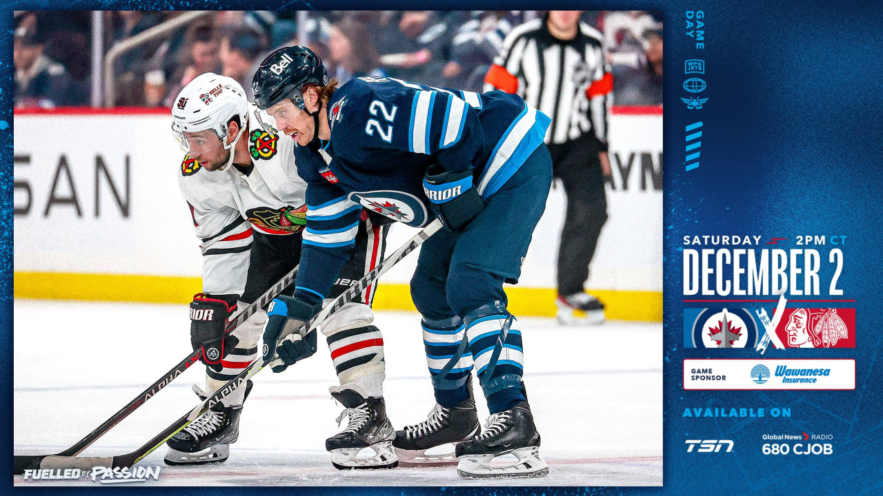 GAMEDAY: Blackhawks at Jets | Winnipeg Jets