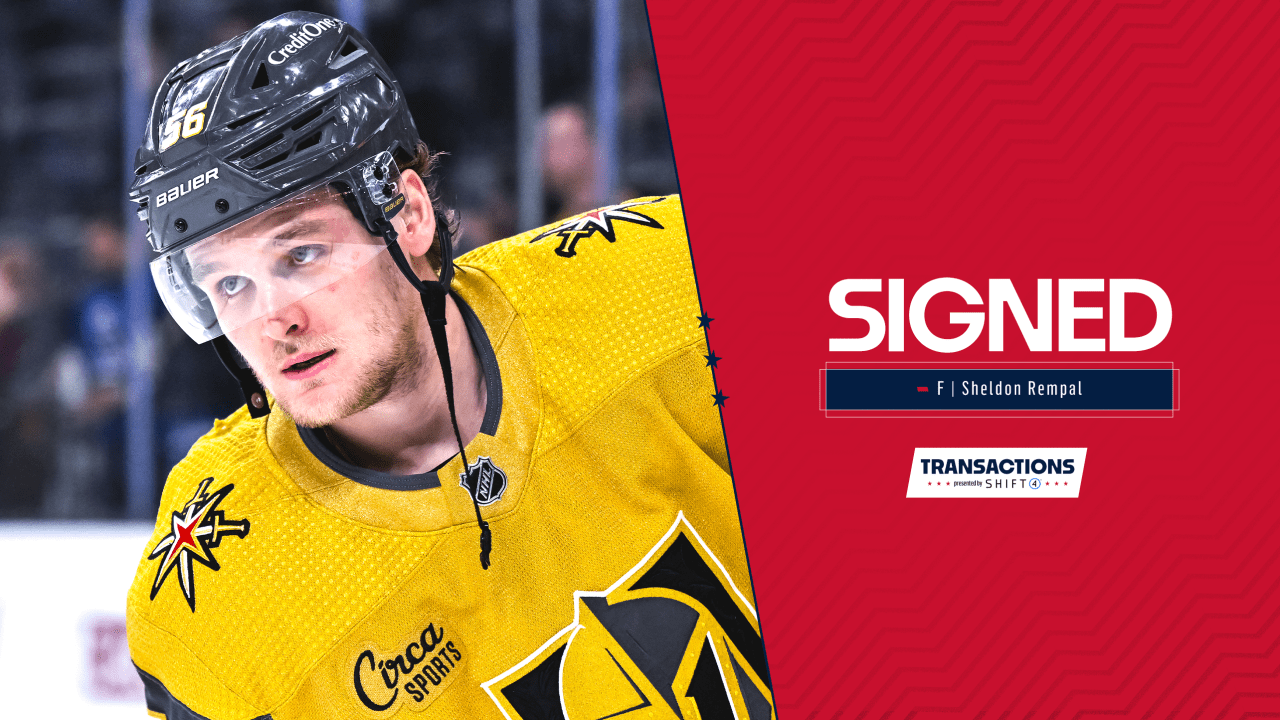 Capitals Sign Sheldon Rempal | Washington Capitals