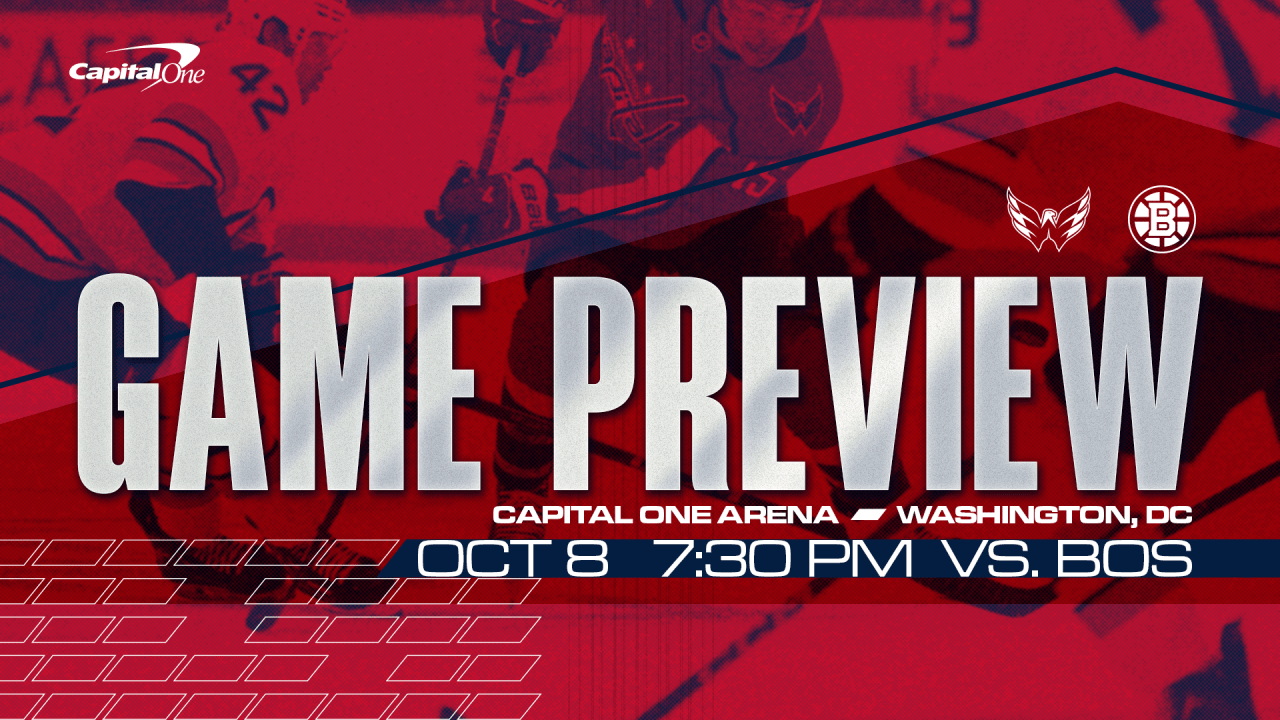 Caps Open Season vs. Boston | Washington Capitals