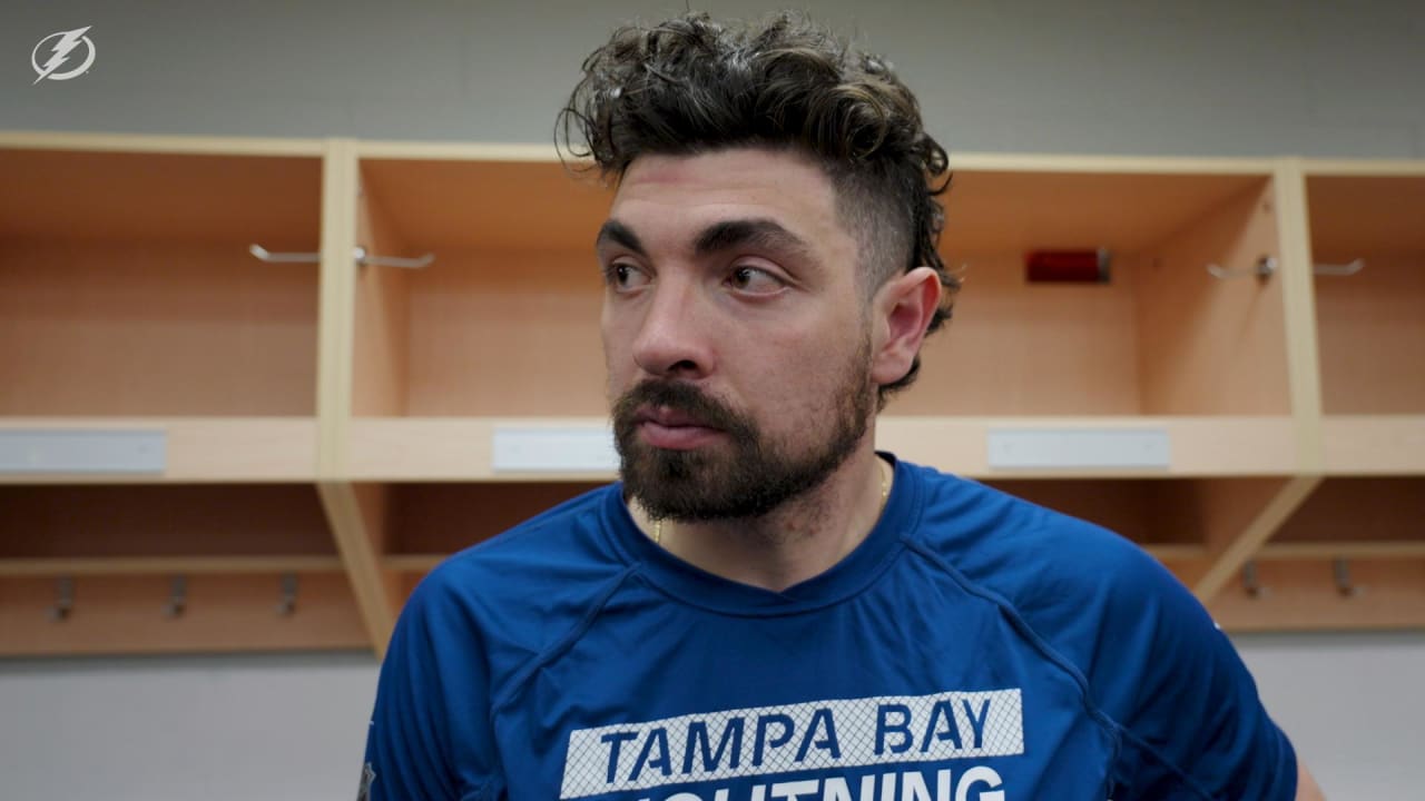 Nick Paul Postgame at Ottawa Senators Tampa Bay Lightning