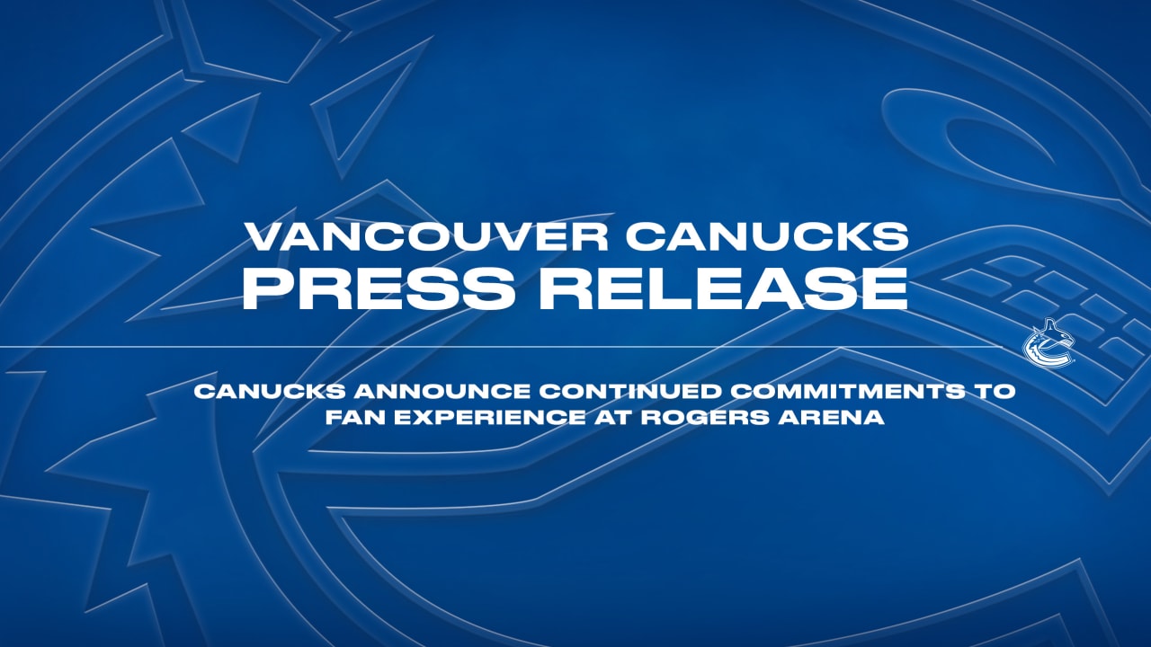Canucks Announce Latest Round of Improvements for the $150 Million Revitalization of Rogers Arena 