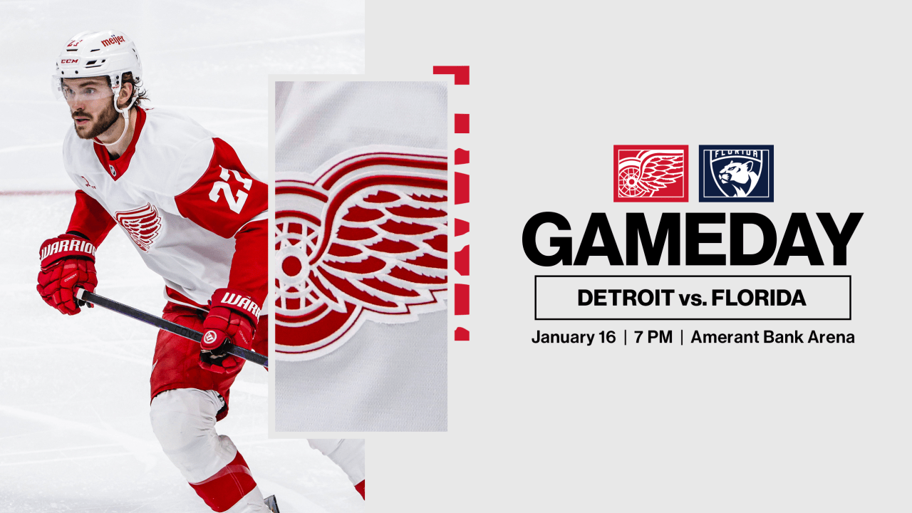 PREVIEW: Red Wings begin ‘good measuring-stick road trip’ against Panthers on Thursday | Detroit Red Wings