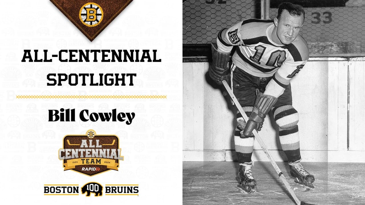 Pleins feux sur le centenaire : Bill Cowley |  Bruins de Boston