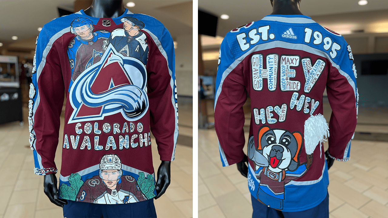 Avs Team Up with Local Artist on Fan Appreciation Night | Colorado