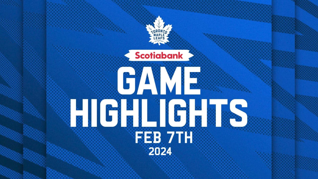 Scotiabank Game Highlights | DAL | Toronto Maple Leafs