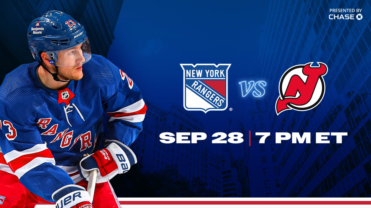 New Jersey Devils vs. New York Rangers Hockey