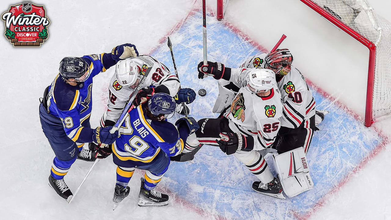 Blues, Blackhawks set to take bitter rivalry outside at Winter Classic