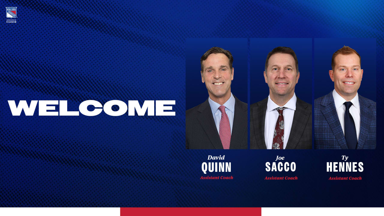 Rangers Announce Coaching Staff Additions | New York Rangers
