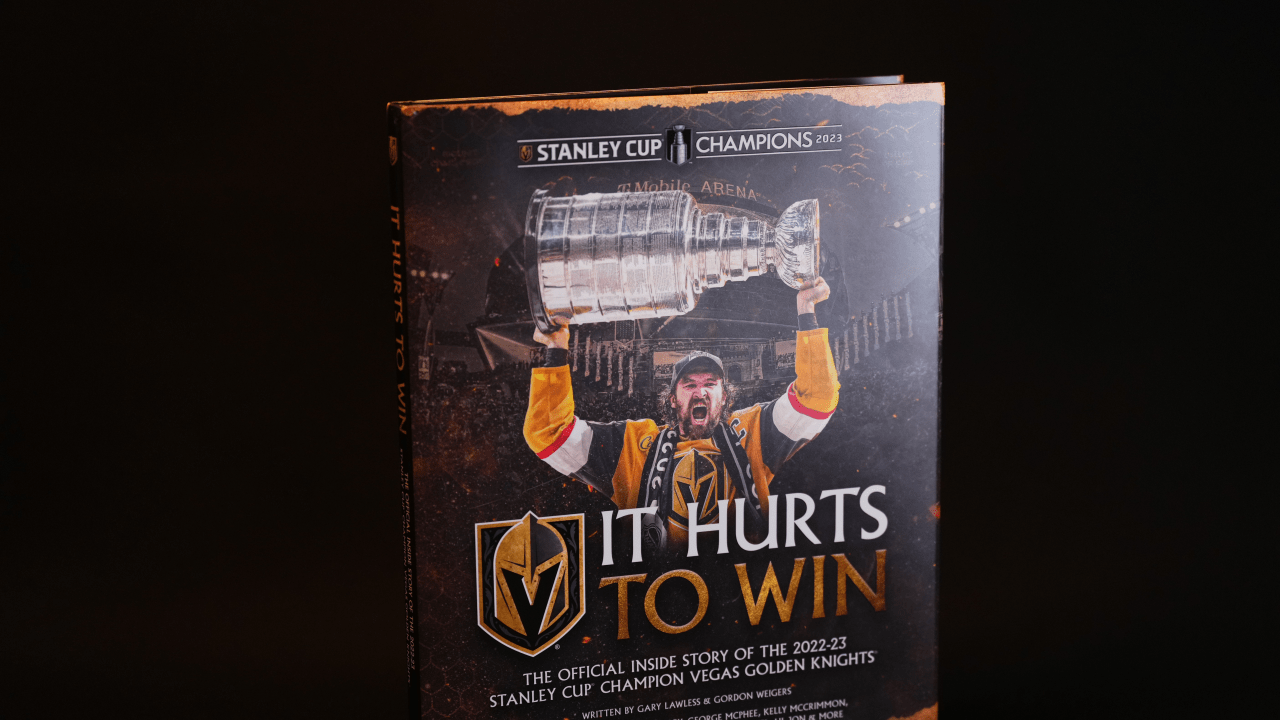 Vegas Golden Knights 2023 Stanley Cup Champions Book: It Hurts to Win